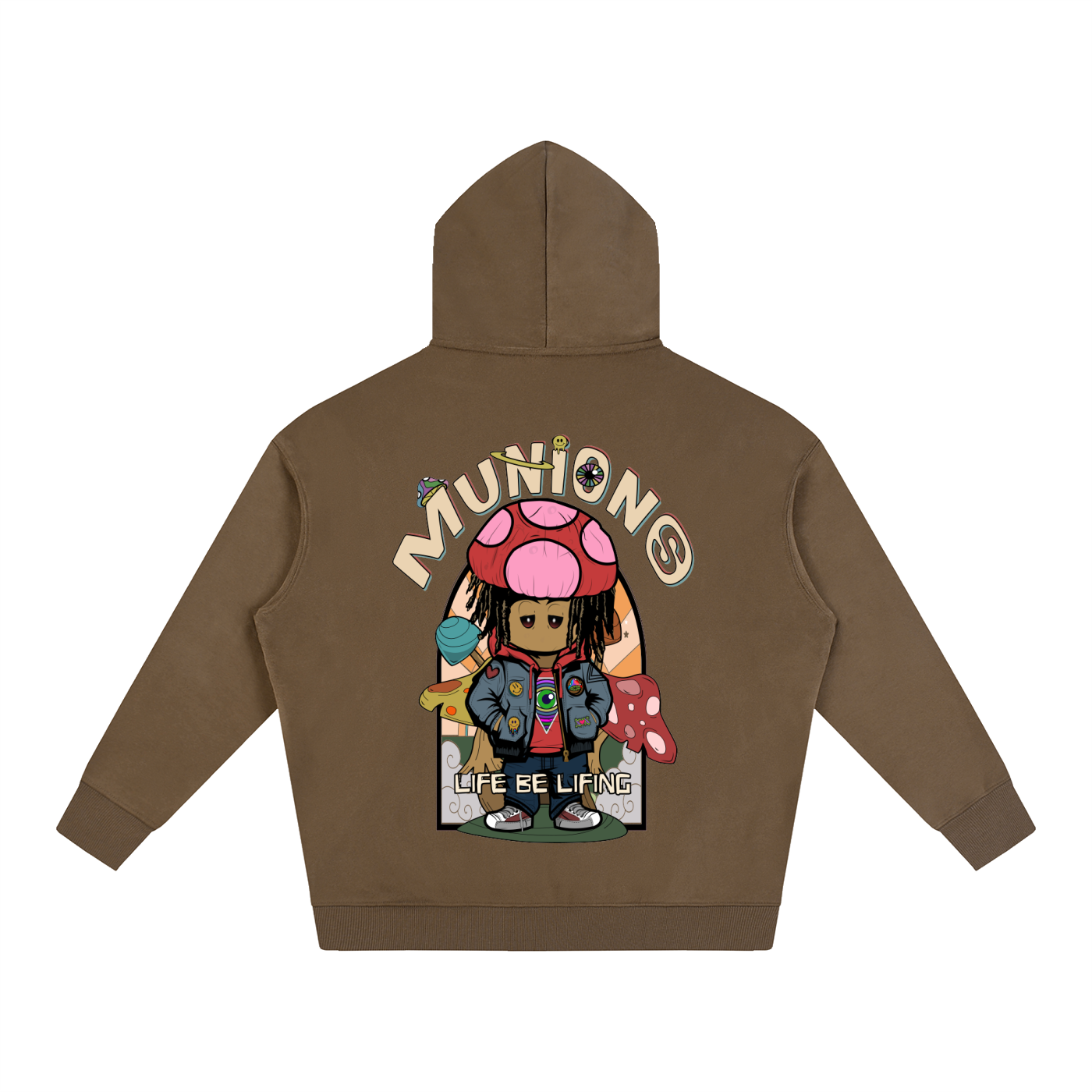 CHAPTER 002 MIIZ ORIGIN COLLECTION— Oversize Fleeced Hoodie