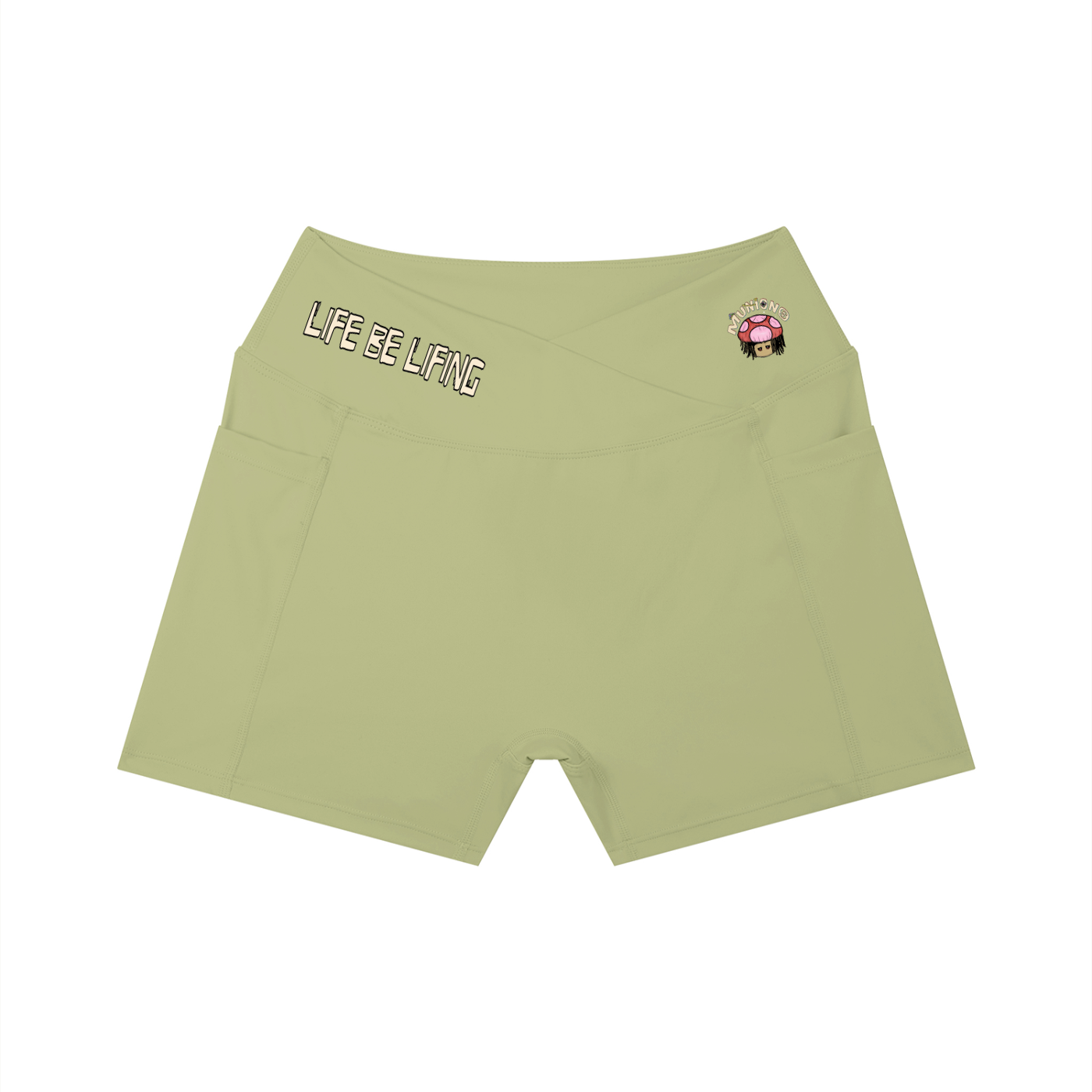 WOMEN'S-MIIZ ORIGIN CORE – High Rise Pocket Yoga Shorts | Chapter 002