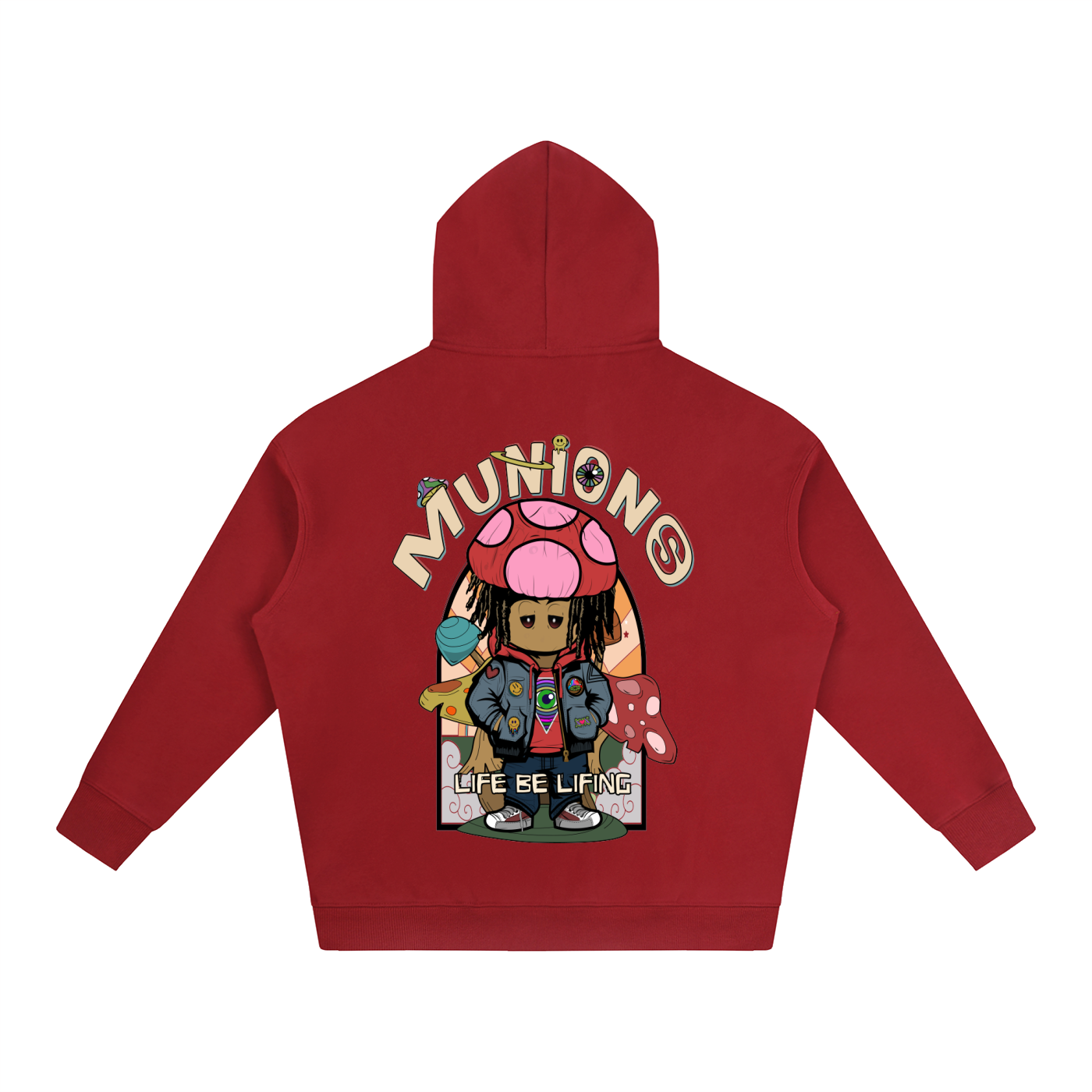 CHAPTER 002 MIIZ ORIGIN COLLECTION— Oversize Fleeced Hoodie