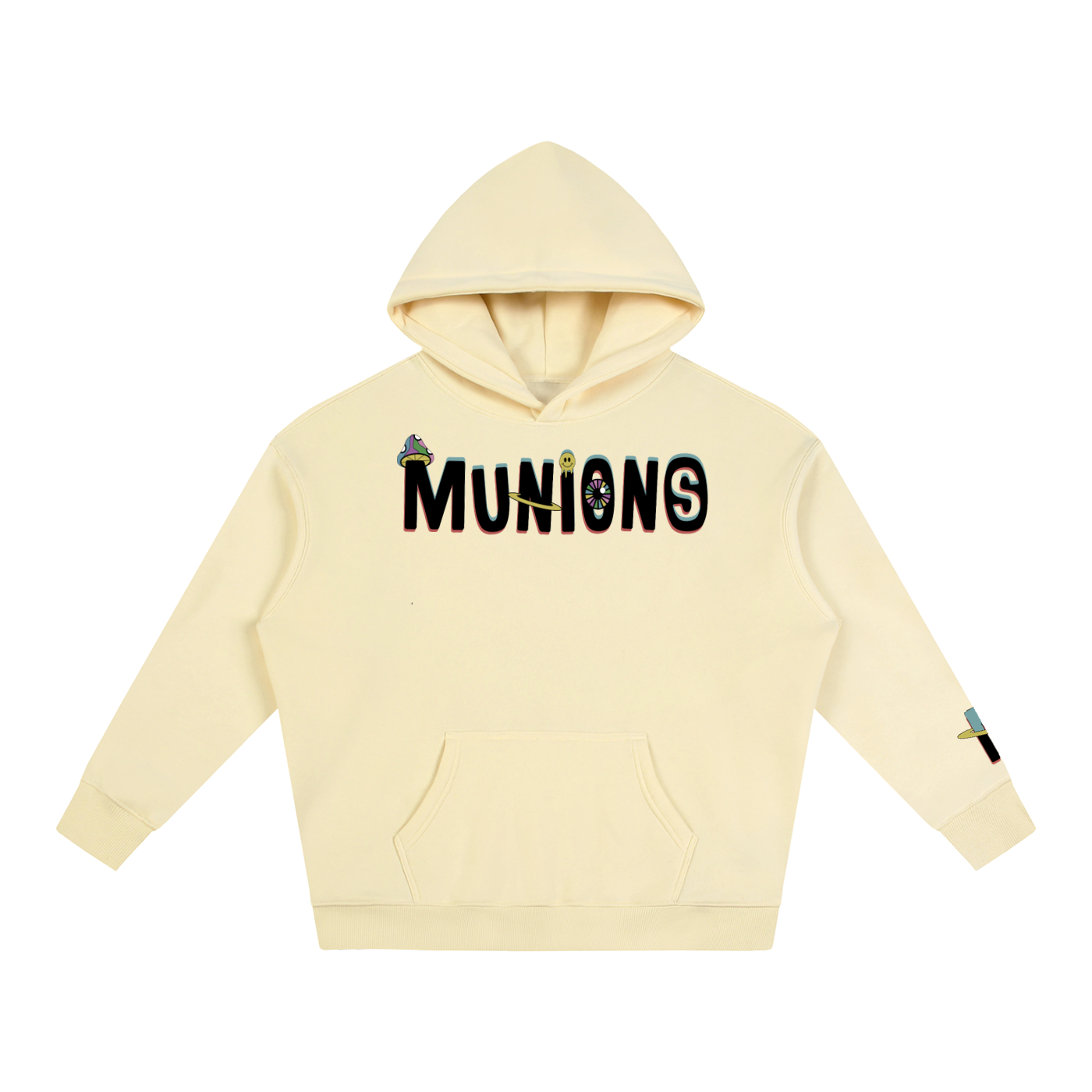 CHAPTER 002.5 MUNIONS OG — Oversize Fleeced Hoodie
