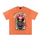 CHAPTER 002 MIIZ ORIGIN CORE COLLECTION— Snow Washed Oversized Tee