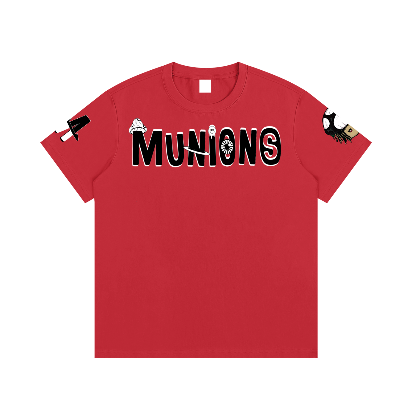 CHAPTER 002.5 MUNIONS BW-Essential Cotton T-Shirt