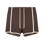 WOMEN'S-MUNIONS High Rise Color Block Yoga Shorts | Chapter 002