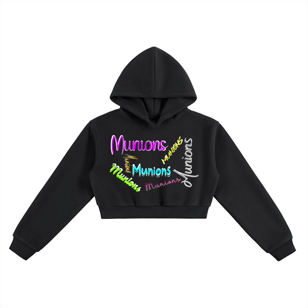 CHAPTER 002: MUNIONS EVERYWHERE | Women's Cropped Hoodie