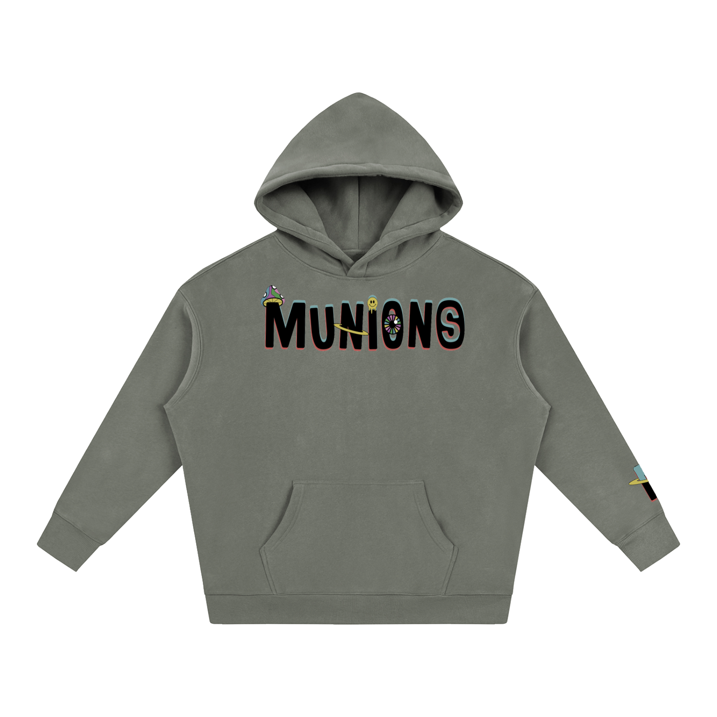 CHAPTER 002.5 MUNIONS OG — Oversize Fleeced Hoodie