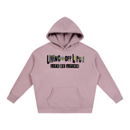 CHAPTER 001 LIVING OFF LIFE-Oversize Fleeced Hoodie