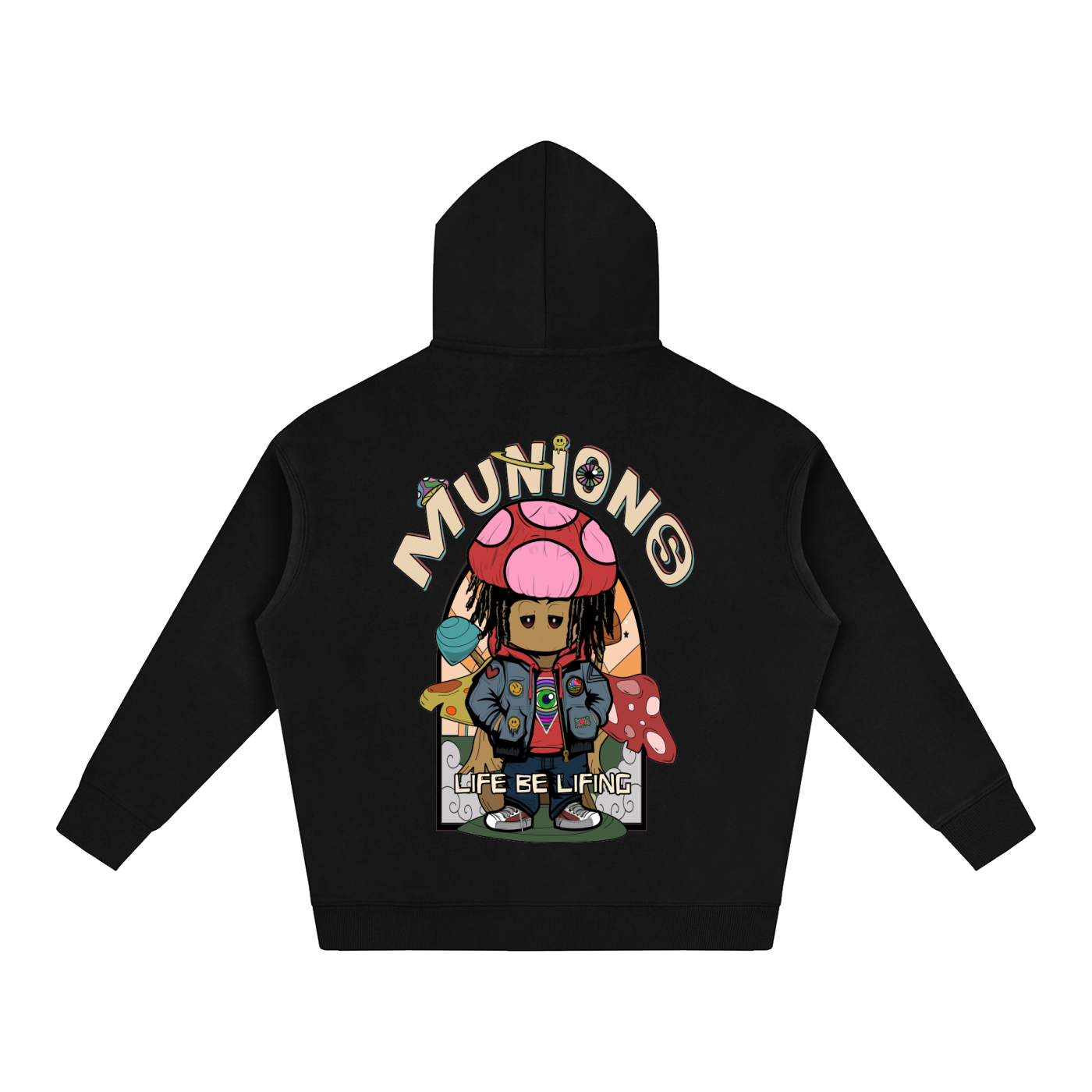 CHAPTER 002 MIIZ ORIGIN COLLECTION— Oversize Fleeced Hoodie