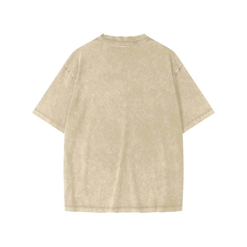 YOUTH CHAPTER 001 LIVING OFF LIFE CORE COLLECTION-Snow Washed T-Shirt