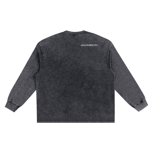 CHAPTER 002 MUNIONS MISTERY CORE COLLECTION-Snow Washed Frayed Edge T-Shirt