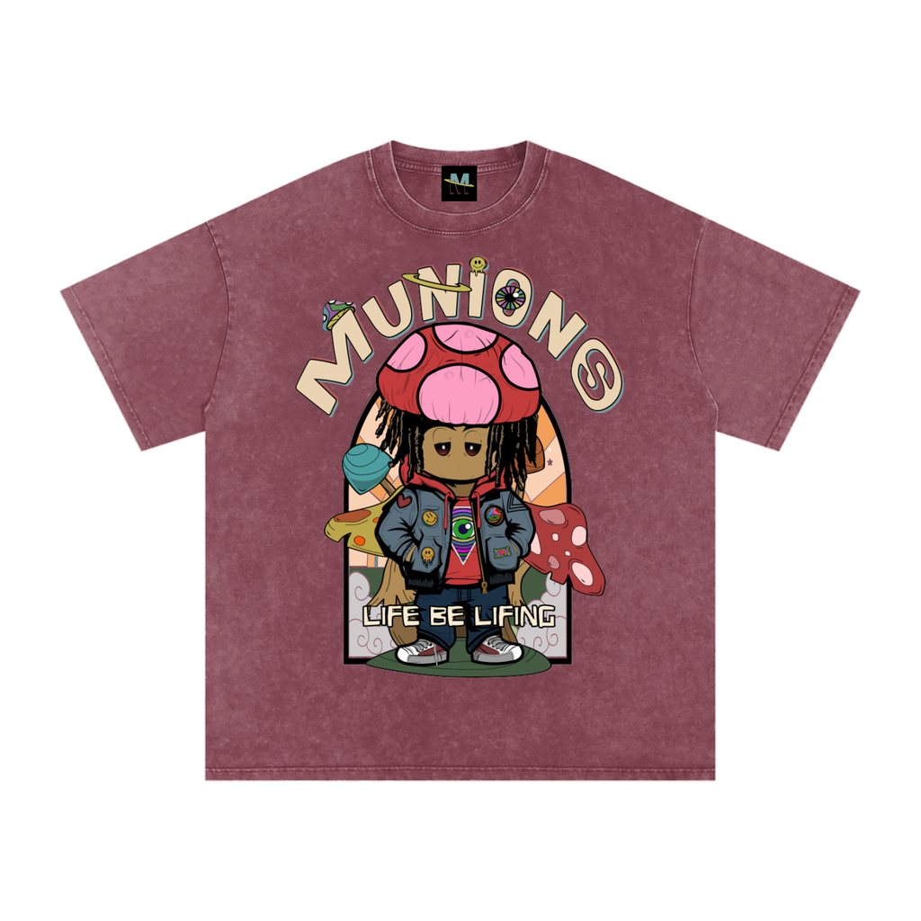 CHAPTER 002 MIIZ ORIGIN CORE COLLECTION— Snow Washed Oversized Tee