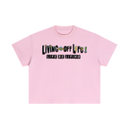 CHAPTER 001 LIVING OFF LIFE-Essential Cotton Boxy T-Shirt