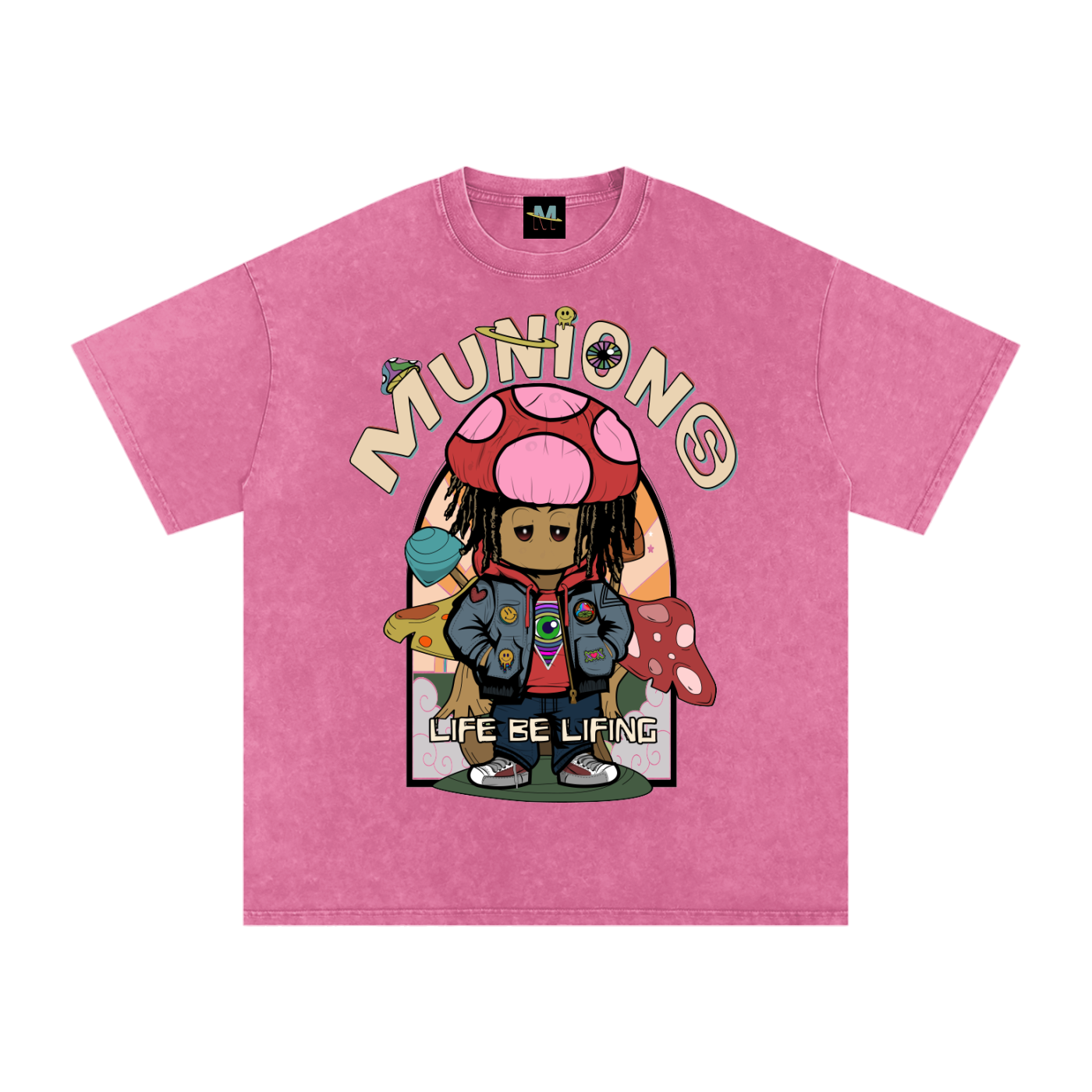CHAPTER 002 — Miiz Origin Vintage Core Snow Washed Oversized Tee
