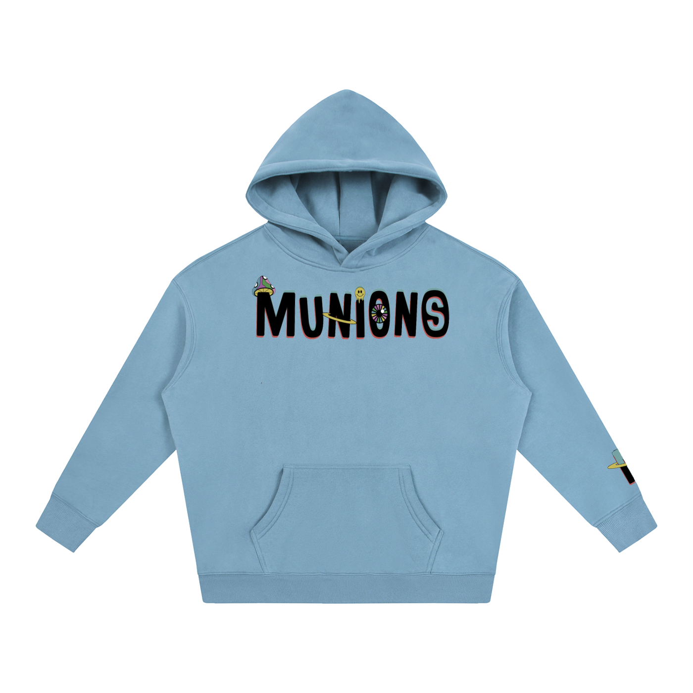 CHAPTER 002.5 MUNIONS OG — Oversize Fleeced Hoodie