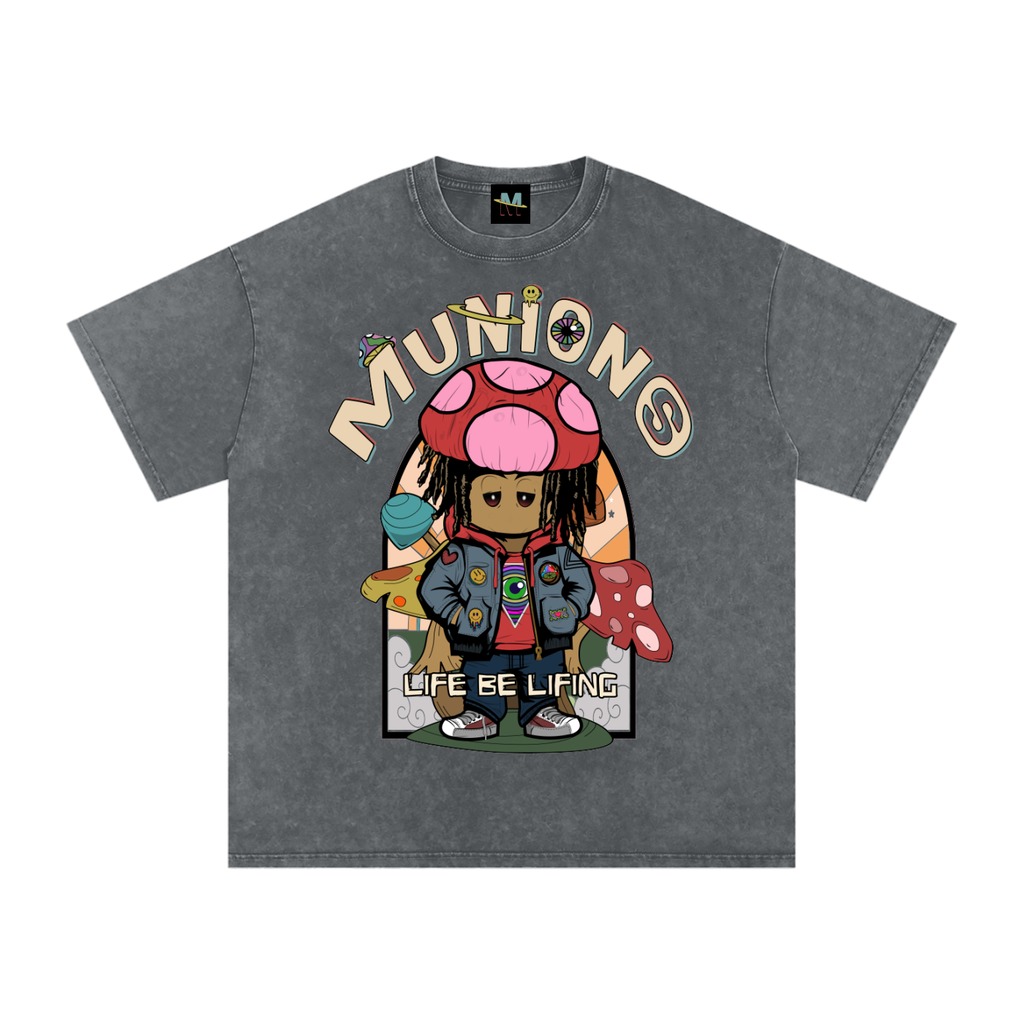 CHAPTER 002 MIIZ ORIGIN CORE COLLECTION— Snow Washed Oversized Tee