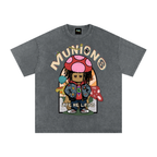 CHAPTER 002 MIIZ ORIGIN CORE COLLECTION— Snow Washed Oversized Tee
