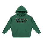 CHAPTER 001 LIVING OFF LIFE-Oversize Fleeced Hoodie