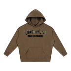 CHAPTER 001 LIVING OFF LIFE-Oversize Fleeced Hoodie