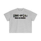 CHAPTER 001 LIVING OFF LIFE-Essential Cotton Boxy T-Shirt