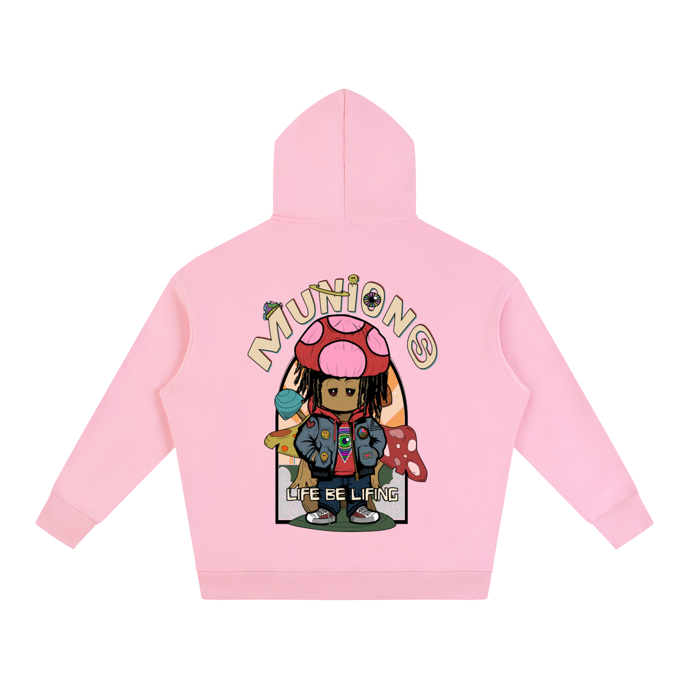 CHAPTER 002 MIIZ ORIGIN COLLECTION— Oversize Fleeced Hoodie