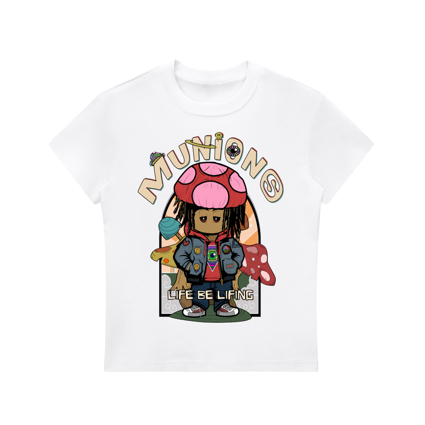 WOMEN'S-MIIZ ORIGIN – Bodycon Crop Tee | Chapter 002