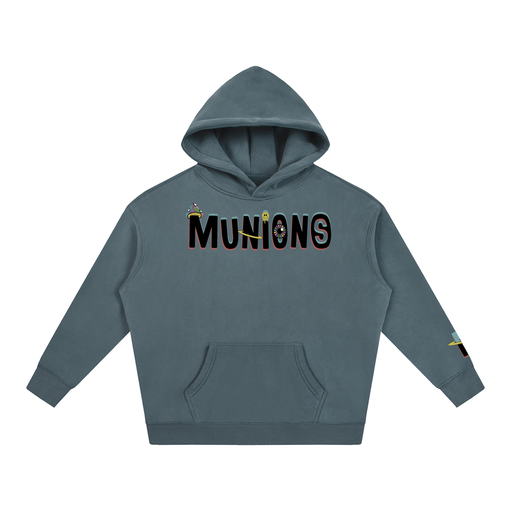 CHAPTER 002.5 MUNIONS OG — Oversize Fleeced Hoodie