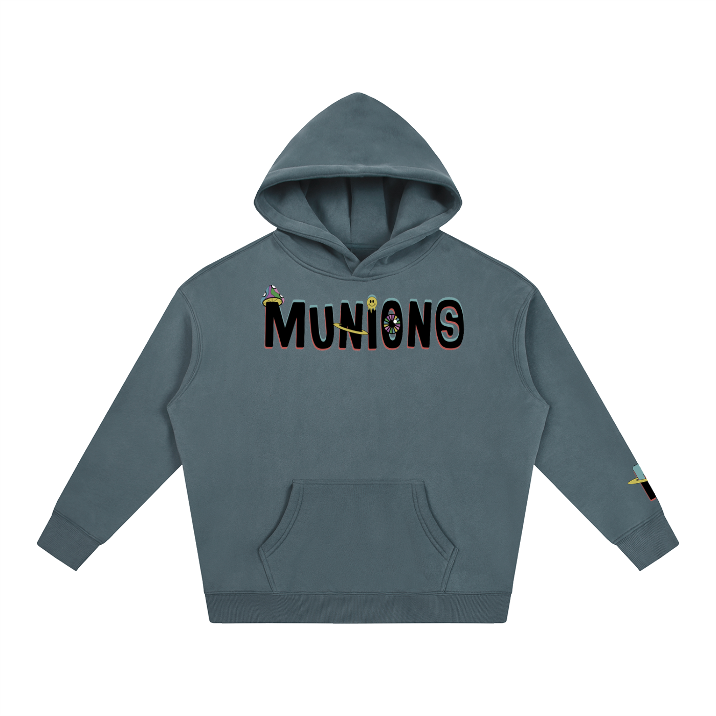 CHAPTER 002.5 MUNIONS OG — Oversize Fleeced Hoodie