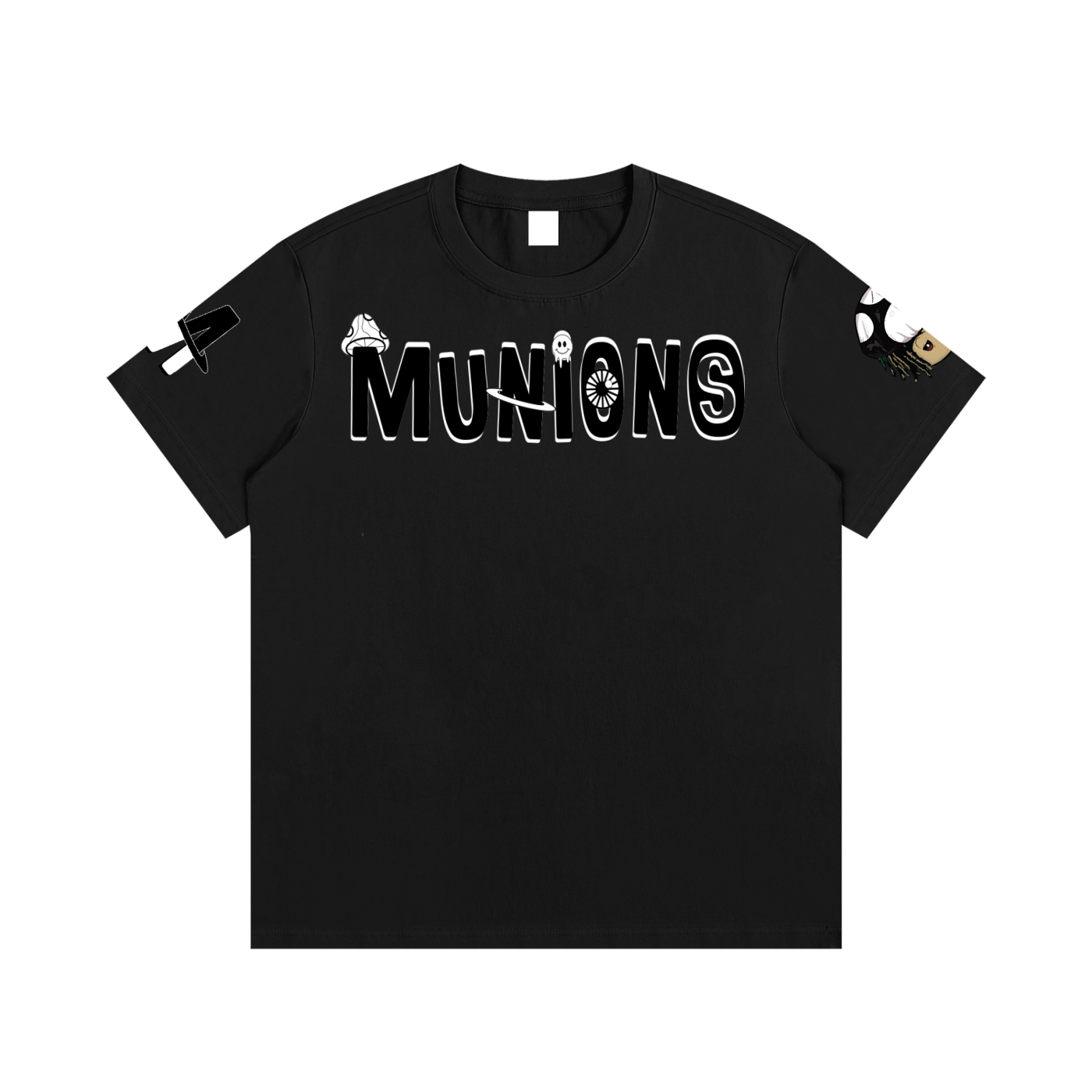 CHAPTER 002.5 MUNIONS BW-Essential Cotton T-Shirt