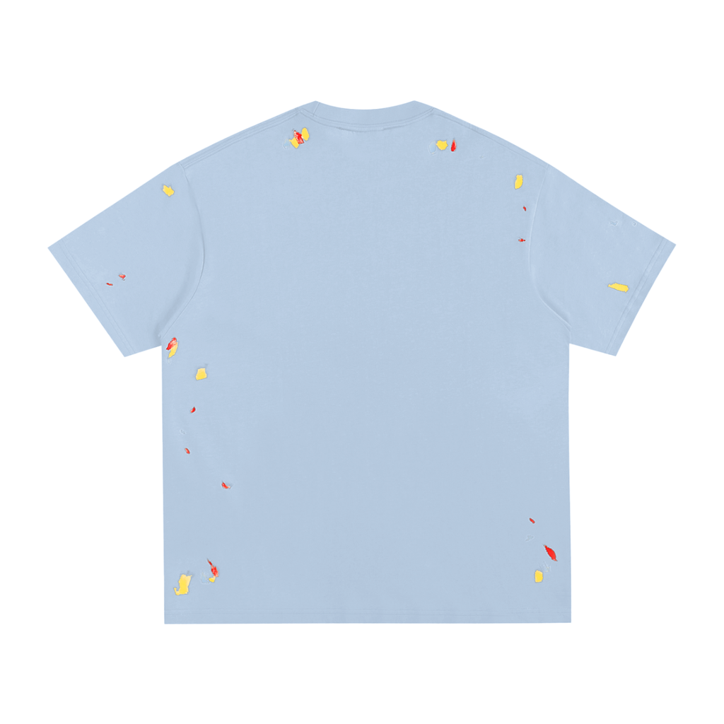 CHAPTER 001 LIVING OFF LIFE-Paint Splatter T-Shirt