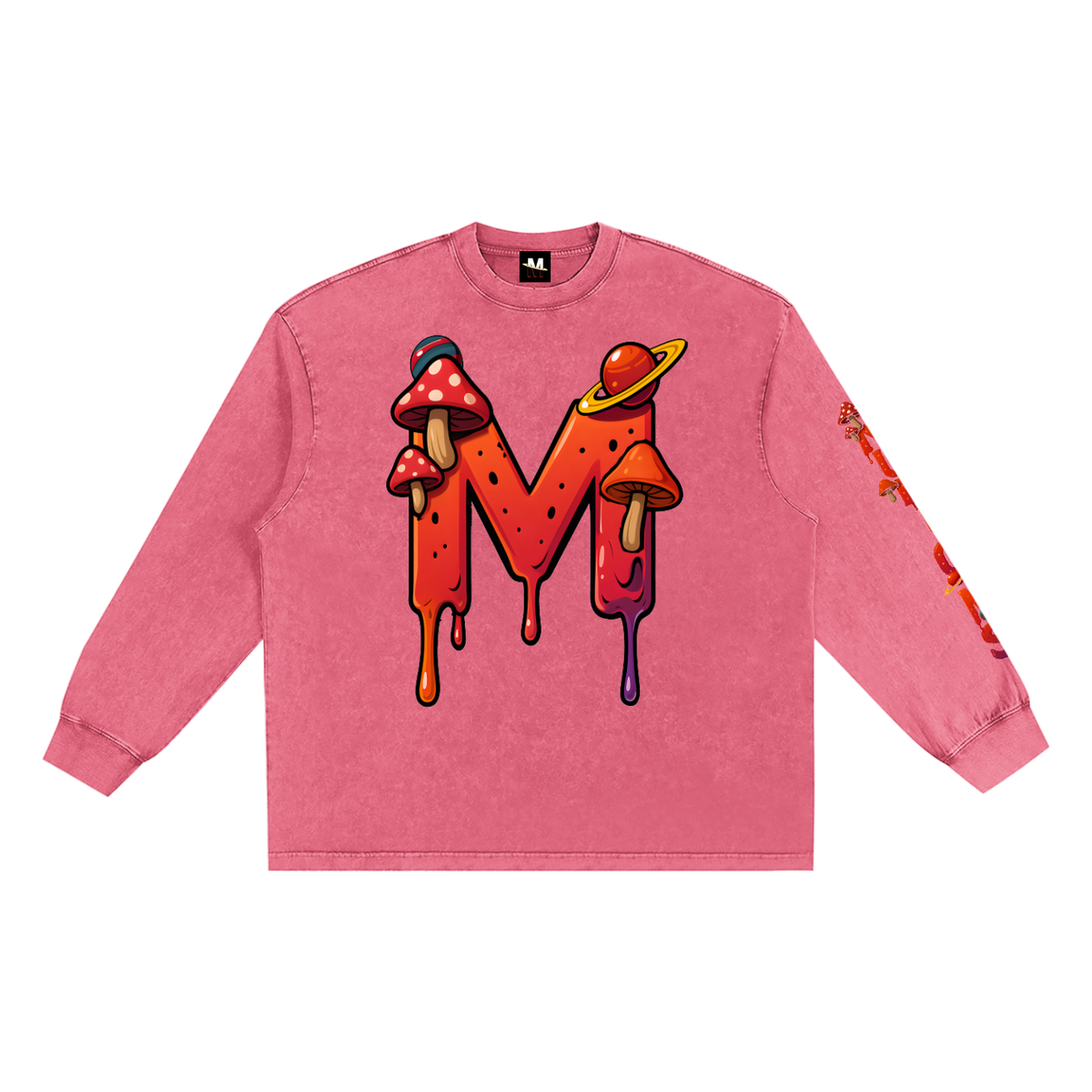 CHAPTER 003 MUNIONS M-Snow Washed Frayed Edge T-Shirt