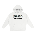 CHAPTER 001 LIVING OFF LIFE-Oversize Fleeced Hoodie