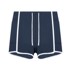 WOMEN'S-MUNIONS High Rise Color Block Yoga Shorts | Chapter 002