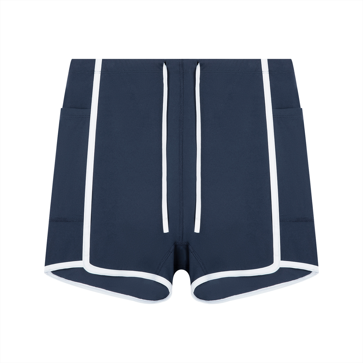 WOMEN'S-MUNIONS High Rise Color Block Yoga Shorts | Chapter 002