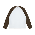 MUNIONS BWN LBL CORE COLLECTION-Color-Blocked Raglan Long-Sleeve T-Shirt