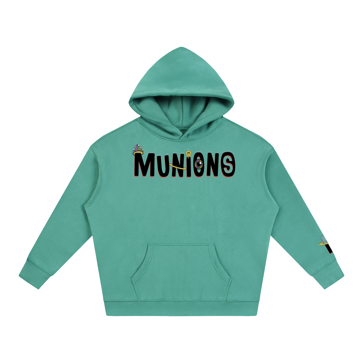 CHAPTER 002.5 MUNIONS OG — Oversize Fleeced Hoodie