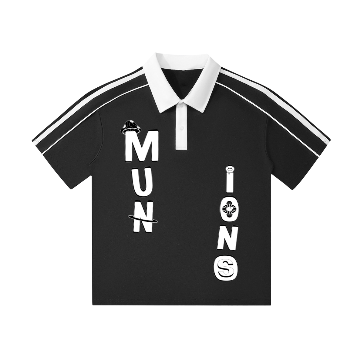 CHAPTER 002.5 — Contrast Collar Short-Sleeve Polo