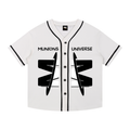 Munions OG BW HD Contrast Piped Button-Up Jersey