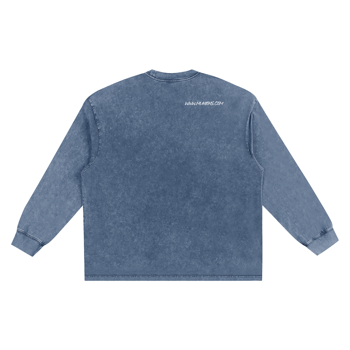 CHAPTER 002 MUNIONS MISTERY CORE COLLECTION-Snow Washed Frayed Edge T-Shirt