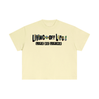 CHAPTER 001 LIVING OFF LIFE-Essential Cotton Boxy T-Shirt