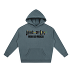CHAPTER 001 LIVING OFF LIFE-Oversize Fleeced Hoodie