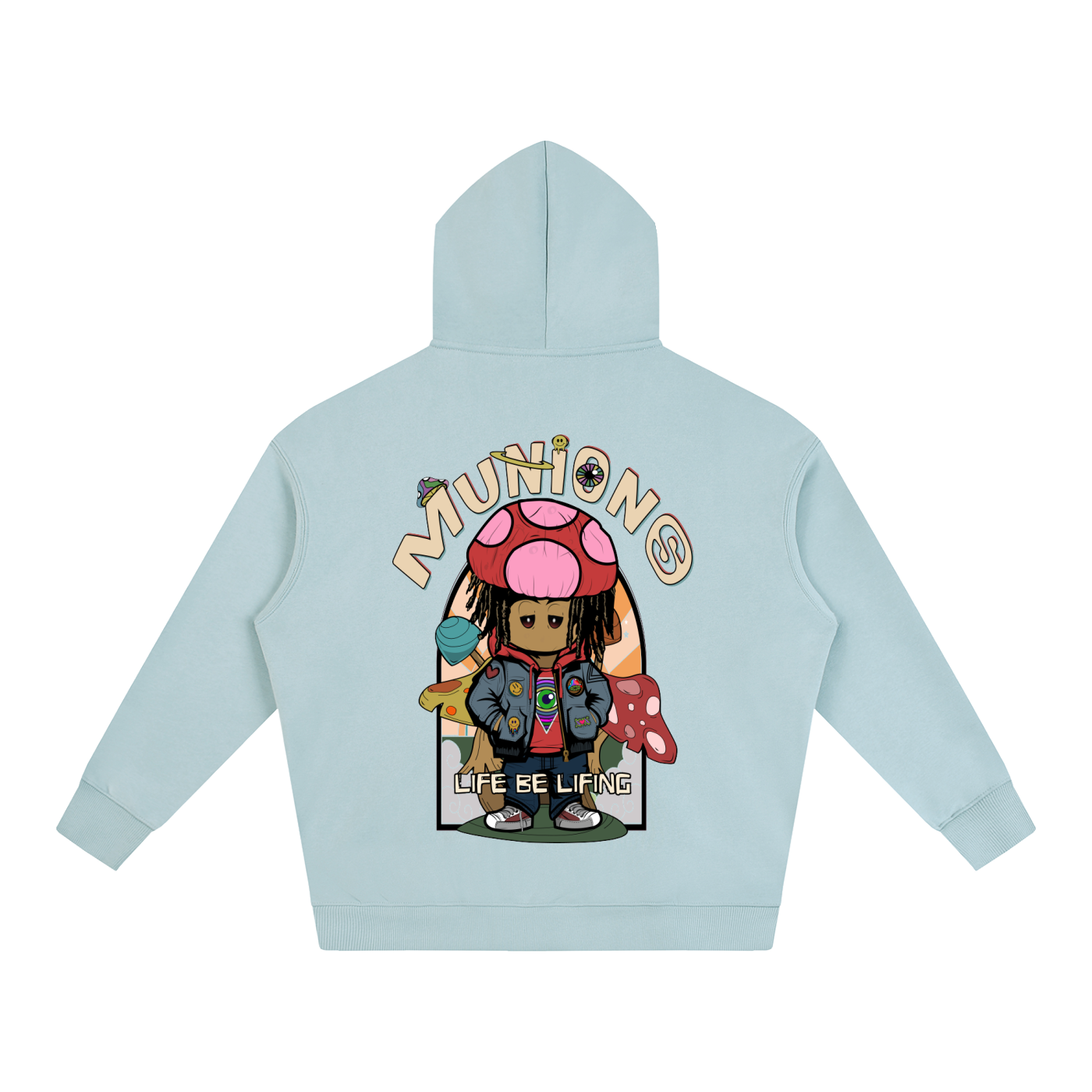 CHAPTER 002 MIIZ ORIGIN COLLECTION— Oversize Fleeced Hoodie