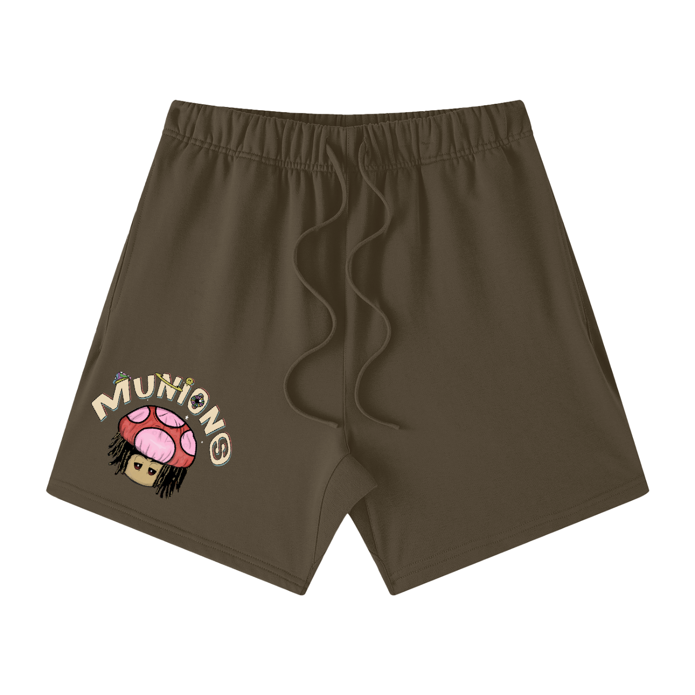 CHAPTER 002.5 — Earth Tone Loose Fit Cotton Shorts