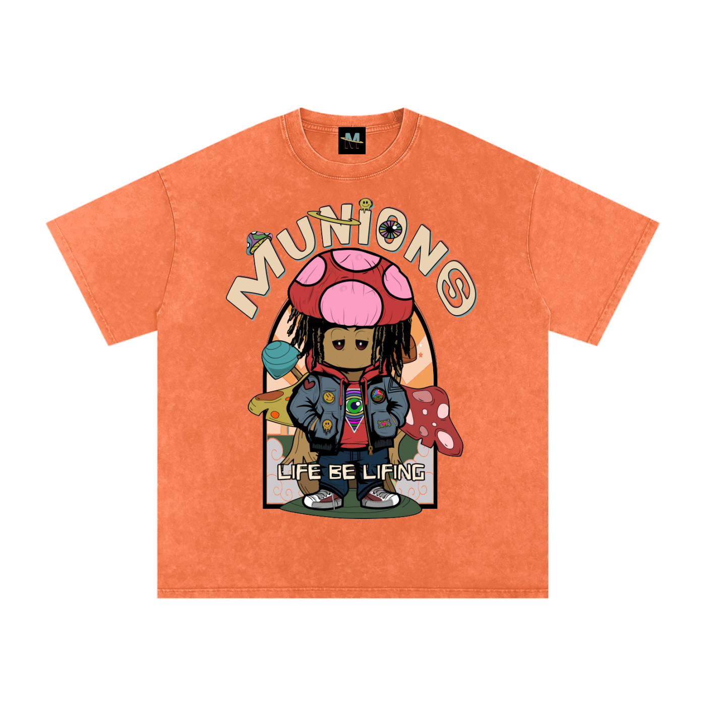 CHAPTER 002 — Miiz Origin Vintage Core Snow Washed Oversized Tee