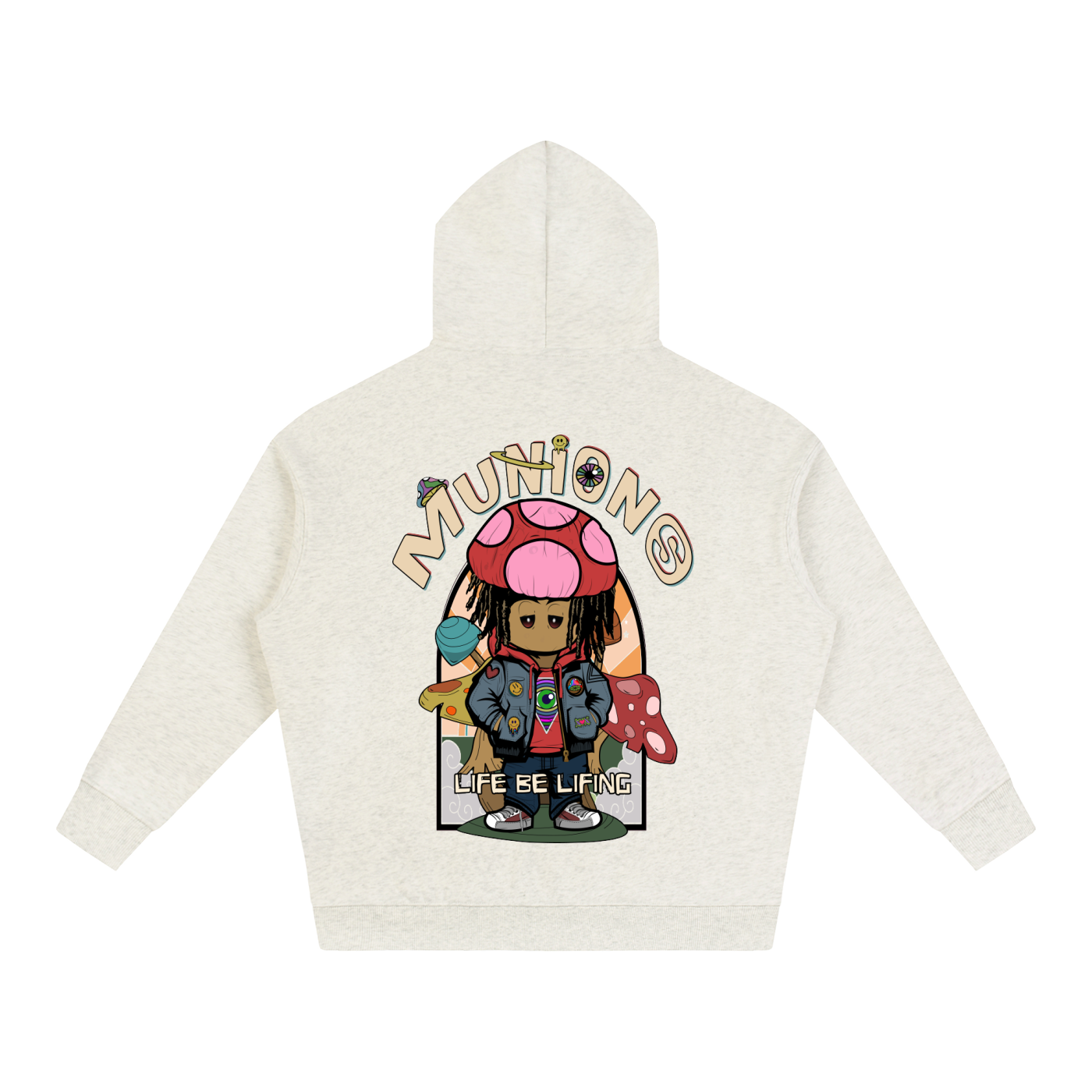 CHAPTER 002 MIIZ ORIGIN COLLECTION— Oversize Fleeced Hoodie