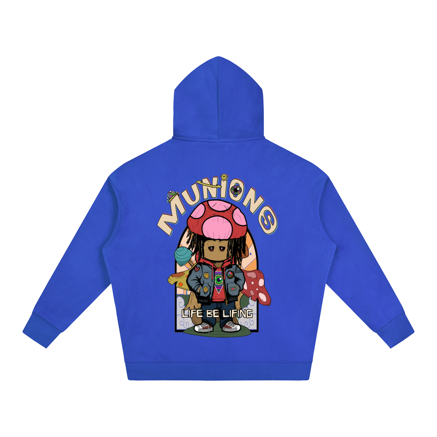 CHAPTER 002 MIIZ ORIGIN COLLECTION— Oversize Fleeced Hoodie