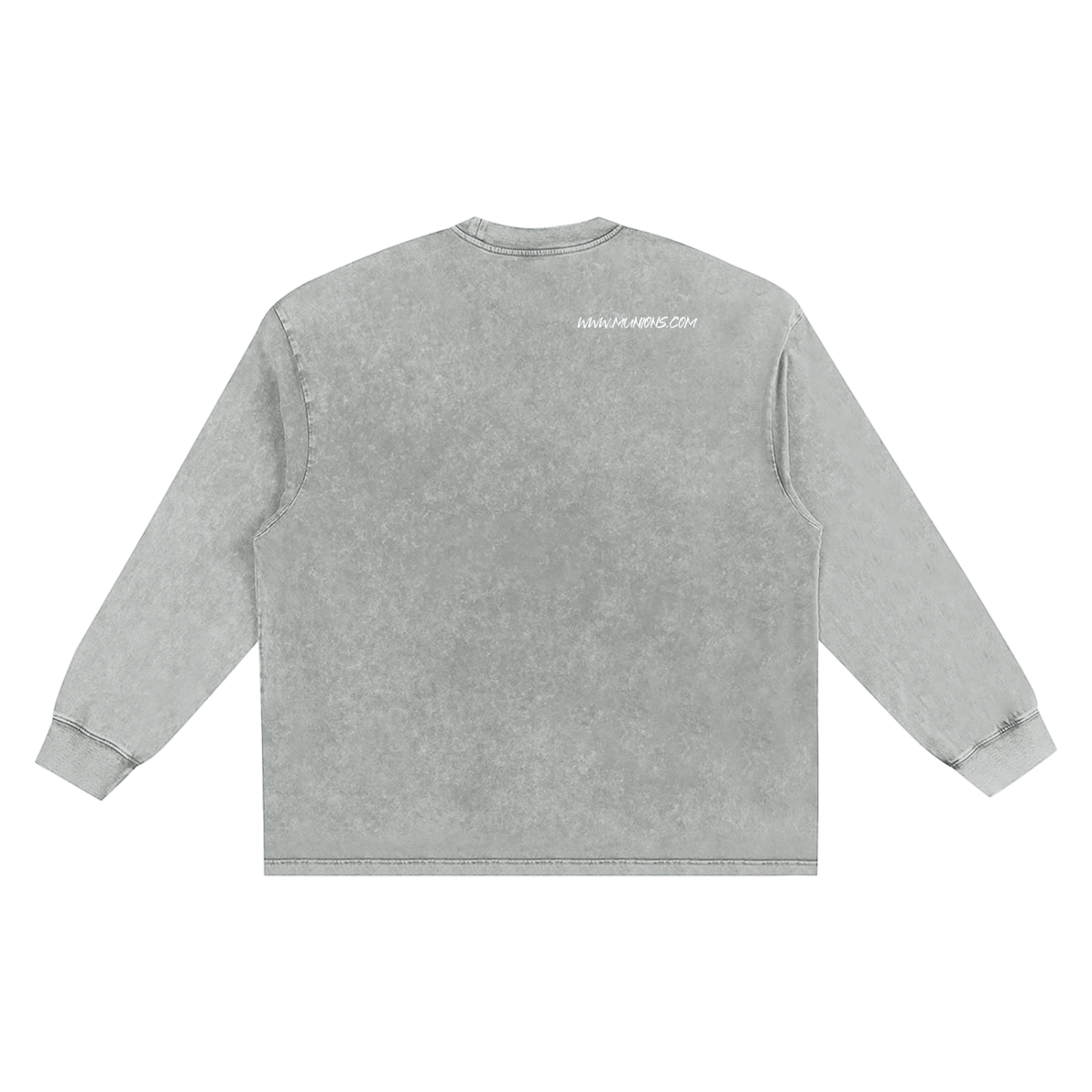 CHAPTER 002 MUNIONS MISTERY CORE COLLECTION-Snow Washed Frayed Edge T-Shirt