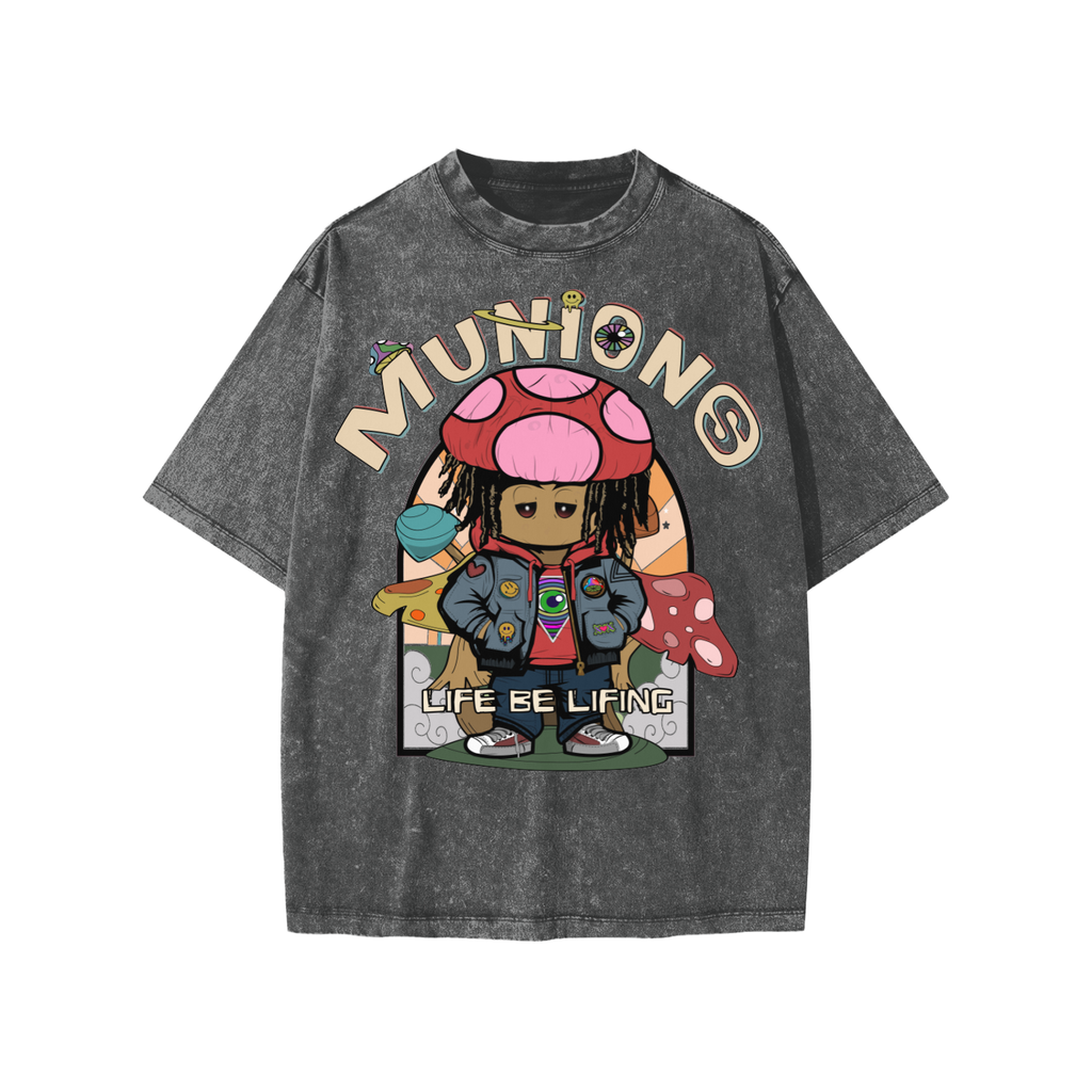 YOUTH CHAPTER 002 MIIZ ORIGIN CORE COLLECTION-Snow Washed T-Shirt