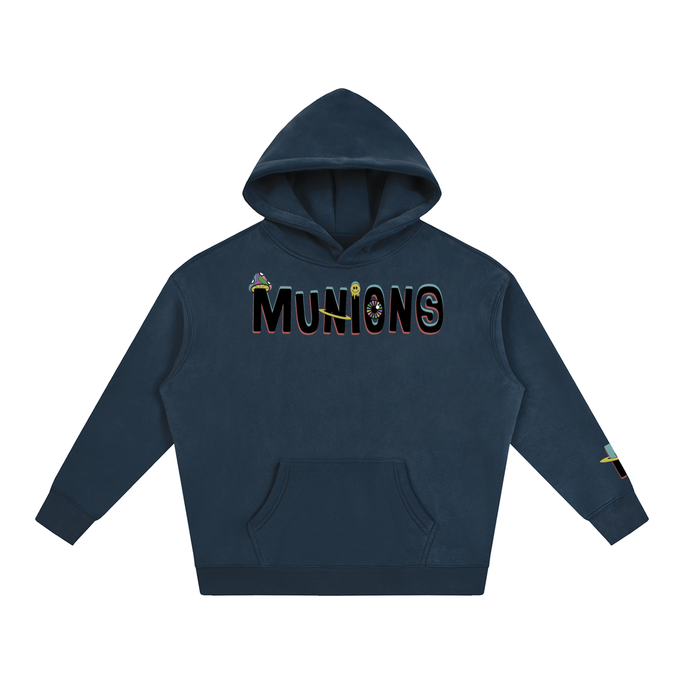 CHAPTER 002.5 MUNIONS OG — Oversize Fleeced Hoodie