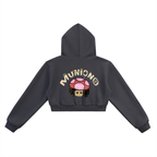 CHAPTER 002.5 MUNIONS-Essential Cropped Hoodie
