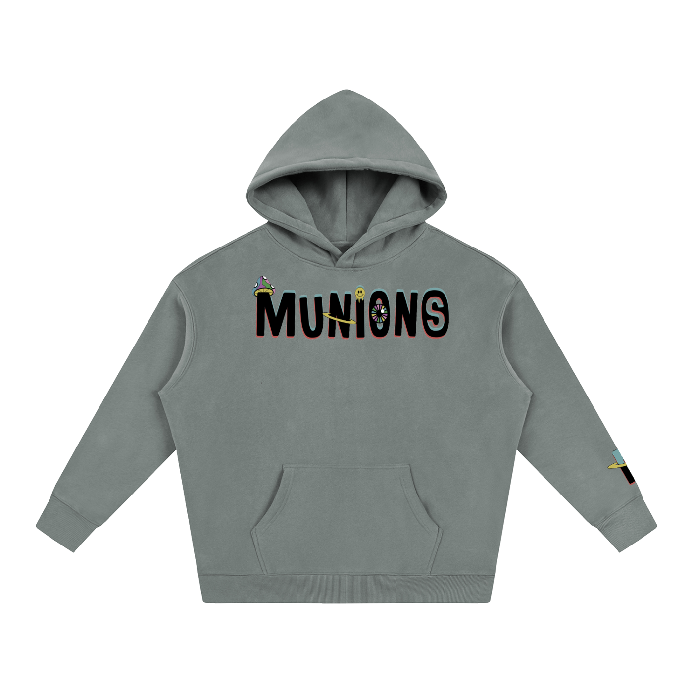 CHAPTER 002.5 MUNIONS OG — Oversize Fleeced Hoodie