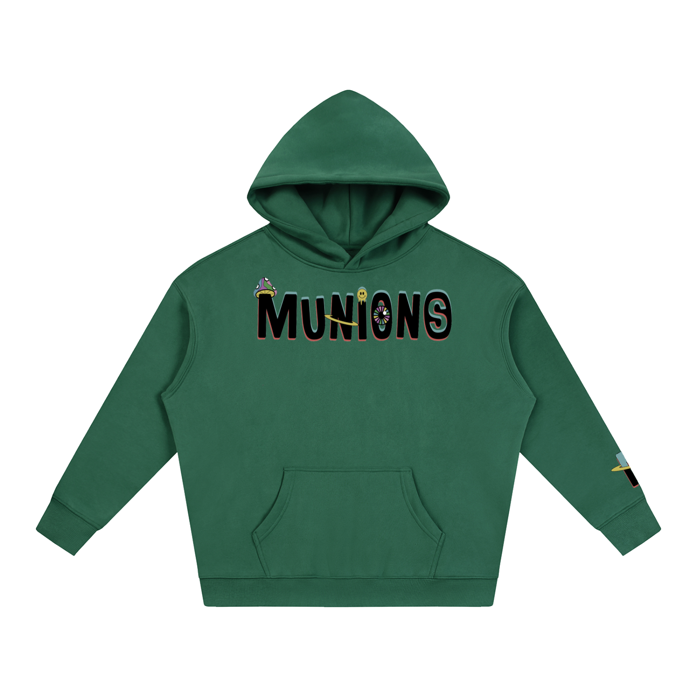 CHAPTER 002.5 MUNIONS OG — Oversize Fleeced Hoodie